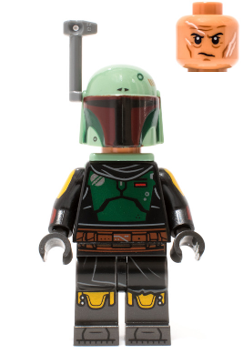 Boba Fett - Repainted Beskar Armor, Jet Pack, Rangefinder Item No: sw1158