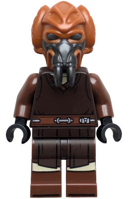 Plo Koon - Dark Brown Robe, Tan Shirt, Printed Legs Item No: sw1414