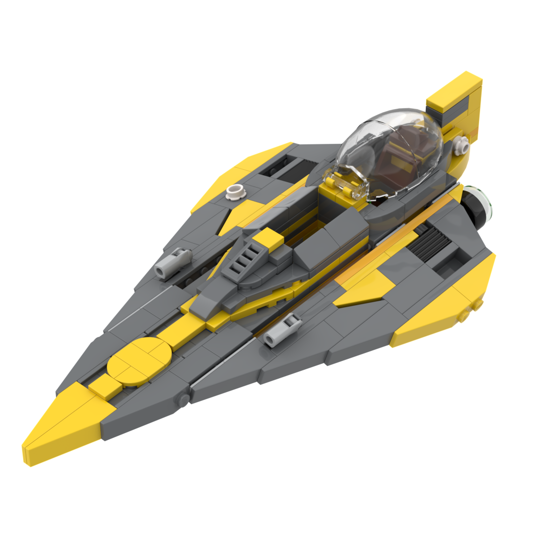 Star Wars Anakin Starfighter Here's My Custom Azure Angel, Anakin