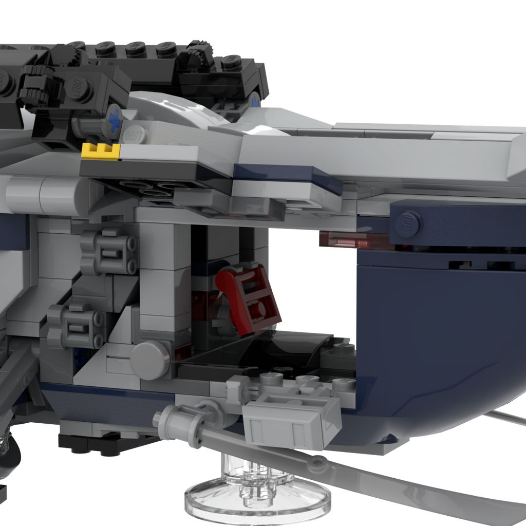 Coruscant Republic Police Gunship – REPUBLICBRICKS