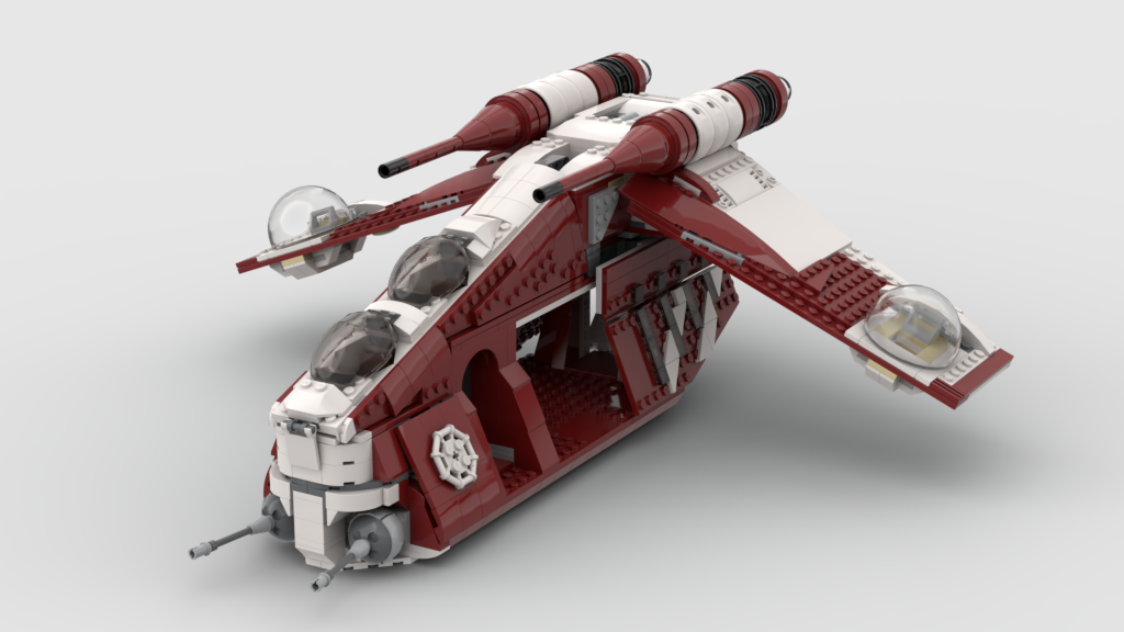 SPECIAL EDITION - COMMANDER THORN REPUBLIC GUNSHIP (1/20) – REPUBLICBRICKS