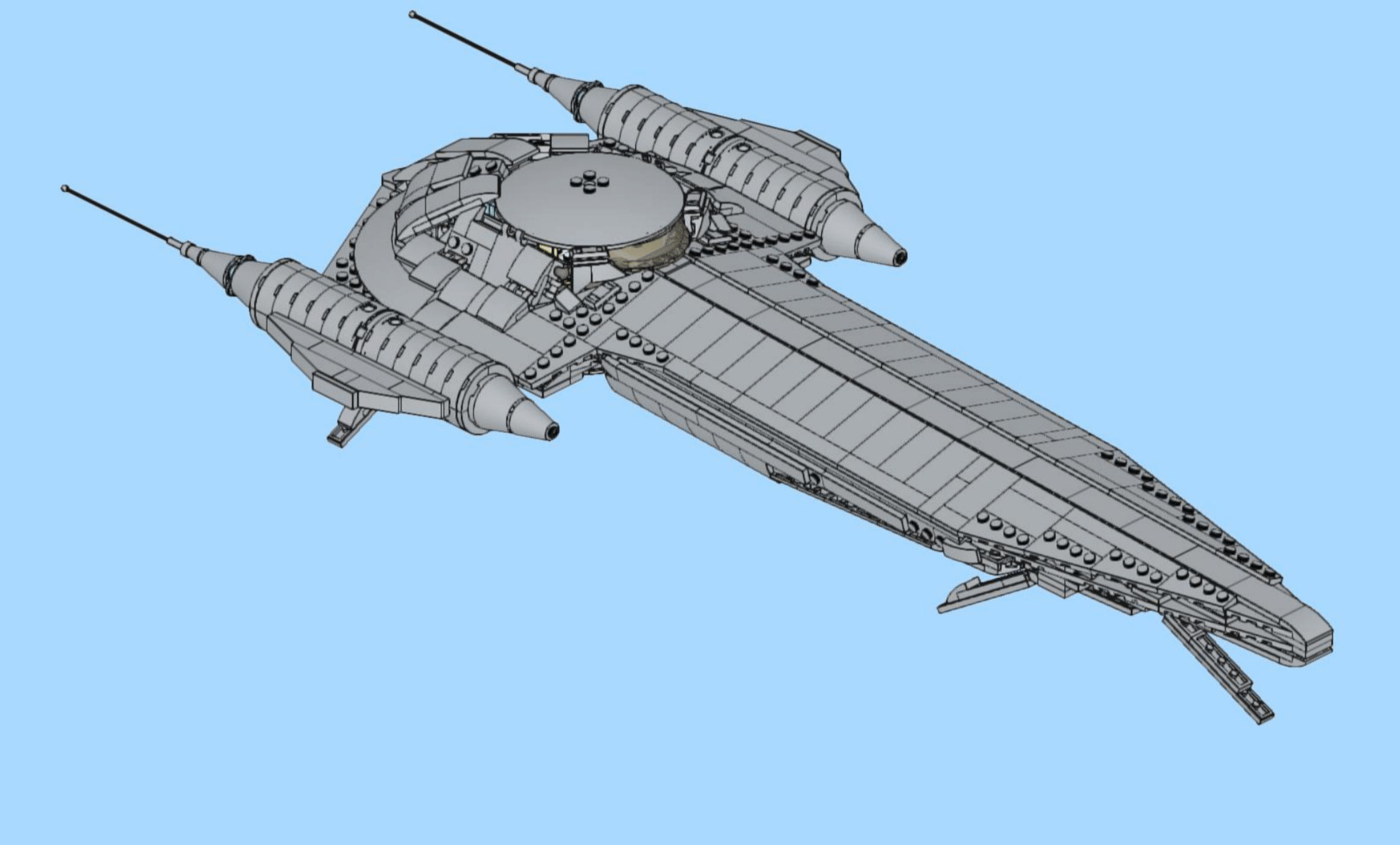 14605: EPISODE NABOO SHIP (J-TYPE NUBIAN ROYAL STARSHIP)