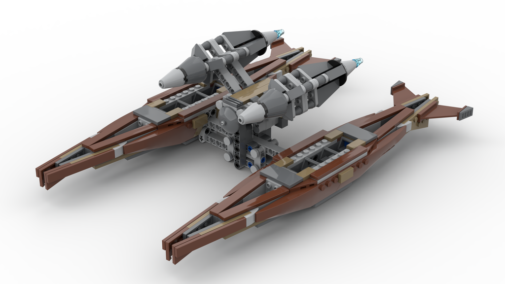 wookiee flying catamaran