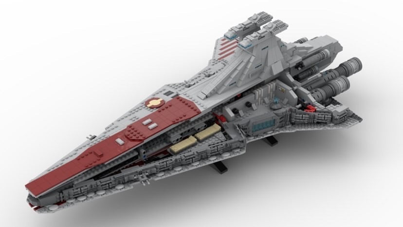 LEGO Star Wars UCS Venator-Class Republic Attack Cruiser Is On