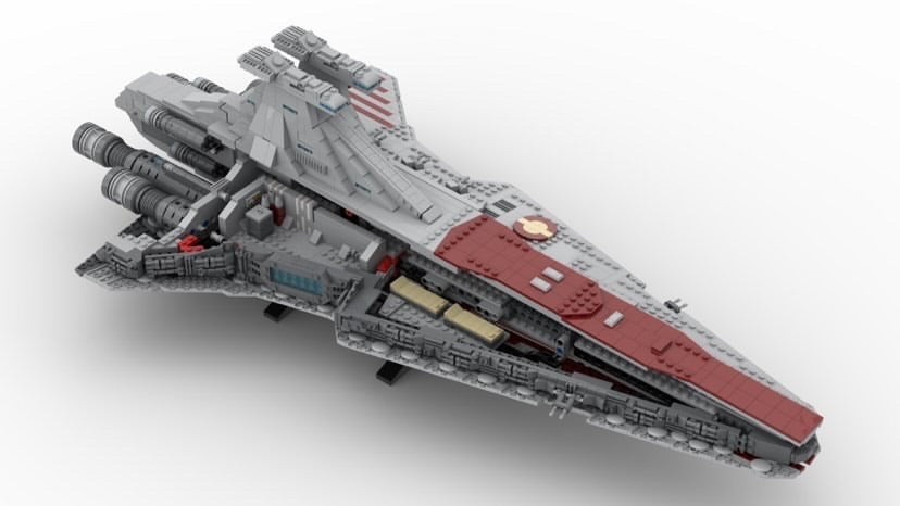 LEGO Unveils $649 'Star Wars' Venator-Class Republic Attack Cruiser