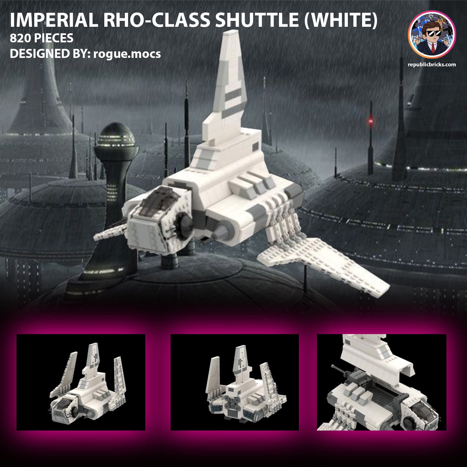 WHITE IMPERIAL RHO CLASS SHUTTLE