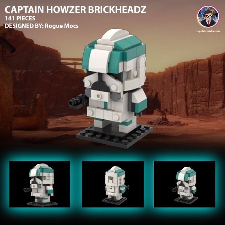 CAPTAIN HOWZER BRICKHEADZ