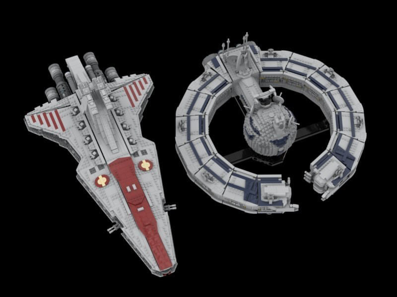 Star wars lego online droid ship