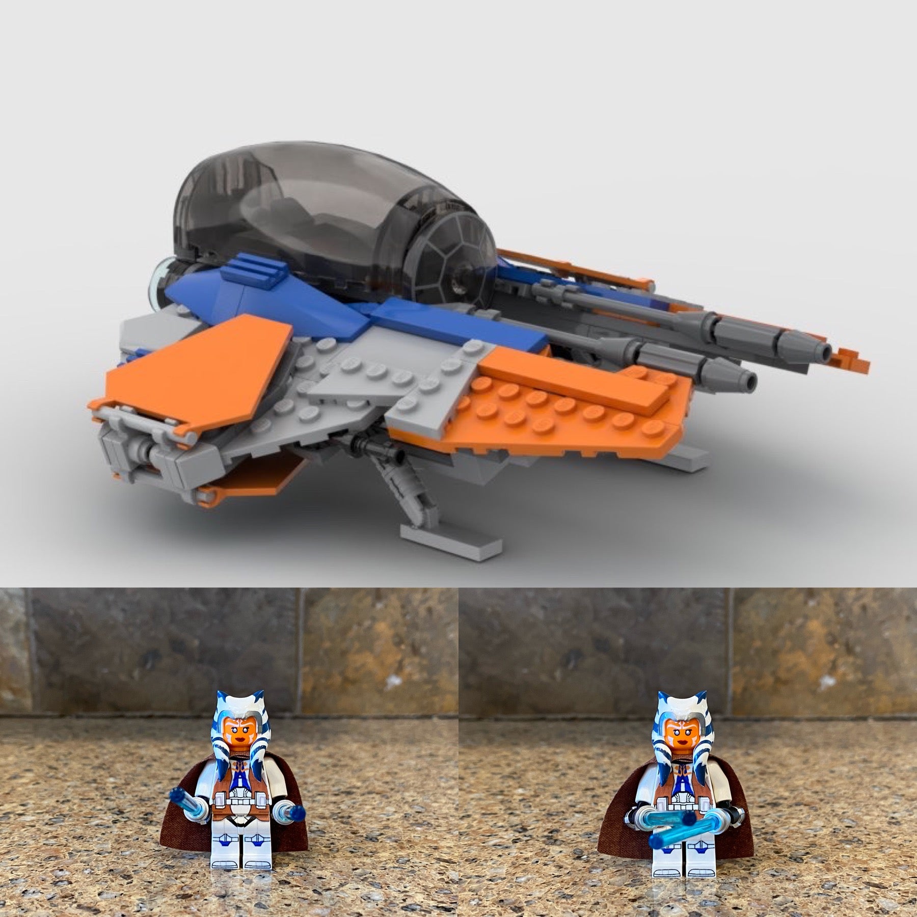 Lego Ahsoka AHSOKA INTERCEPTOR