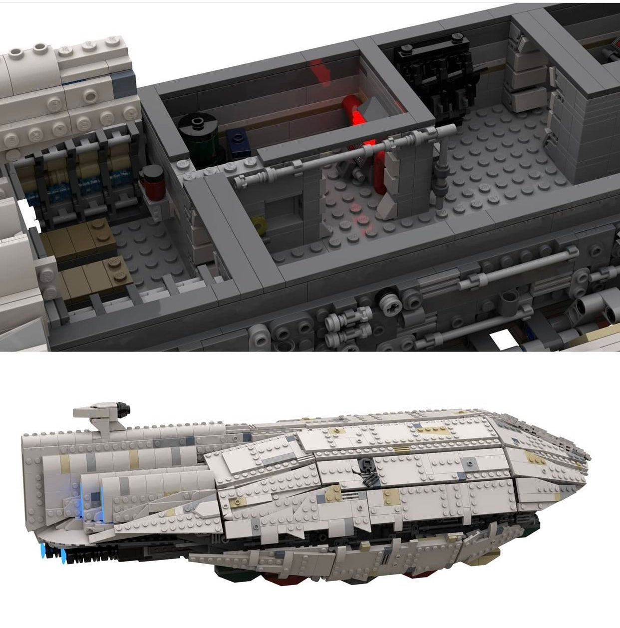 Lego star wars discount rebel transport ship