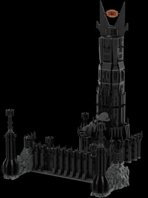 Lego lotr best sale black gate