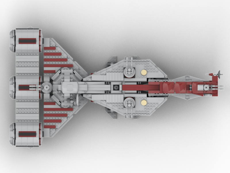 CLASSIC REPUBLIC FRIGATE – REPUBLICBRICKS