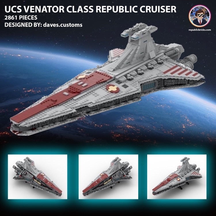 New Venator is one of the biggest Lego Star Wars kits to date