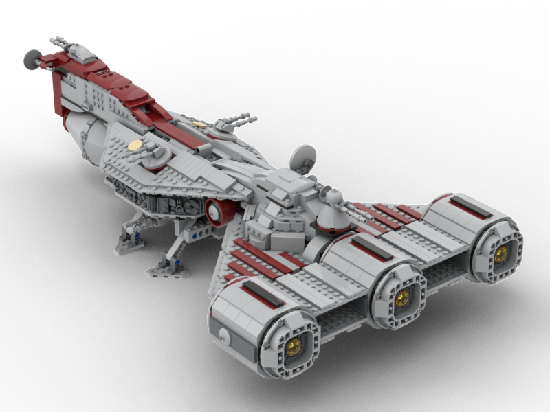 Lego star best sale wars republic frigate