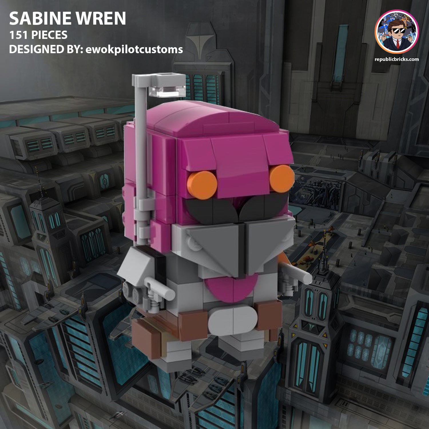 SABINE WREN S1 BRICKHEADZ