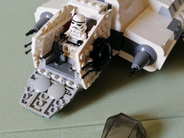 WHITE IMPERIAL RHO CLASS SHUTTLE – REPUBLICBRICKS