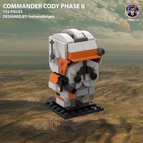 COMMANDER CODY P2 BRICKHEADZ