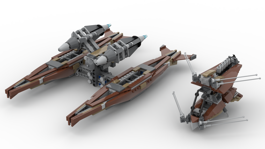 wookiee flying catamaran